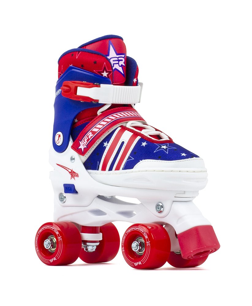 Levně SFR - Spectra Adjustable Blue/Red - nastavitelné trekové brusle