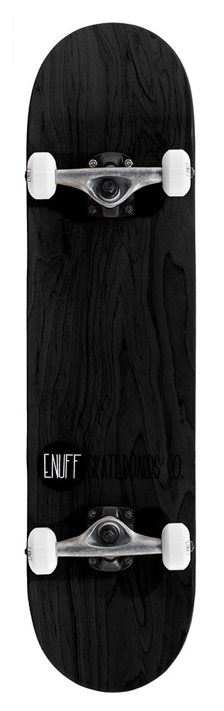 Enuff - Logo Stain - 8" - Black skateboard