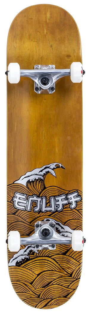 Enuff - Big Wave Brown/Silver 8" - skateboard