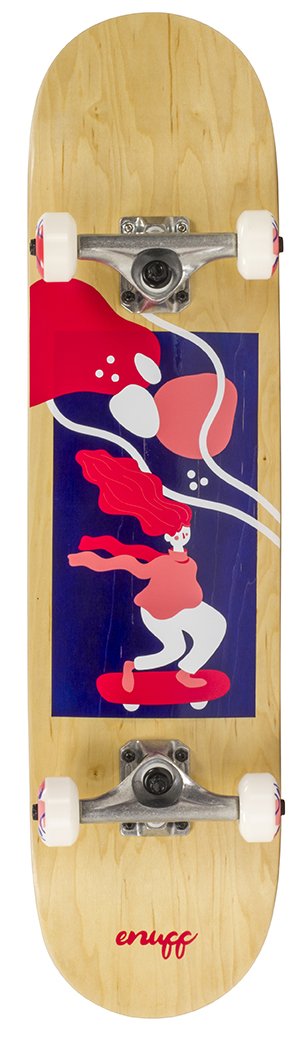 Enuff - Making Waves Purple 7.75" - skateboard