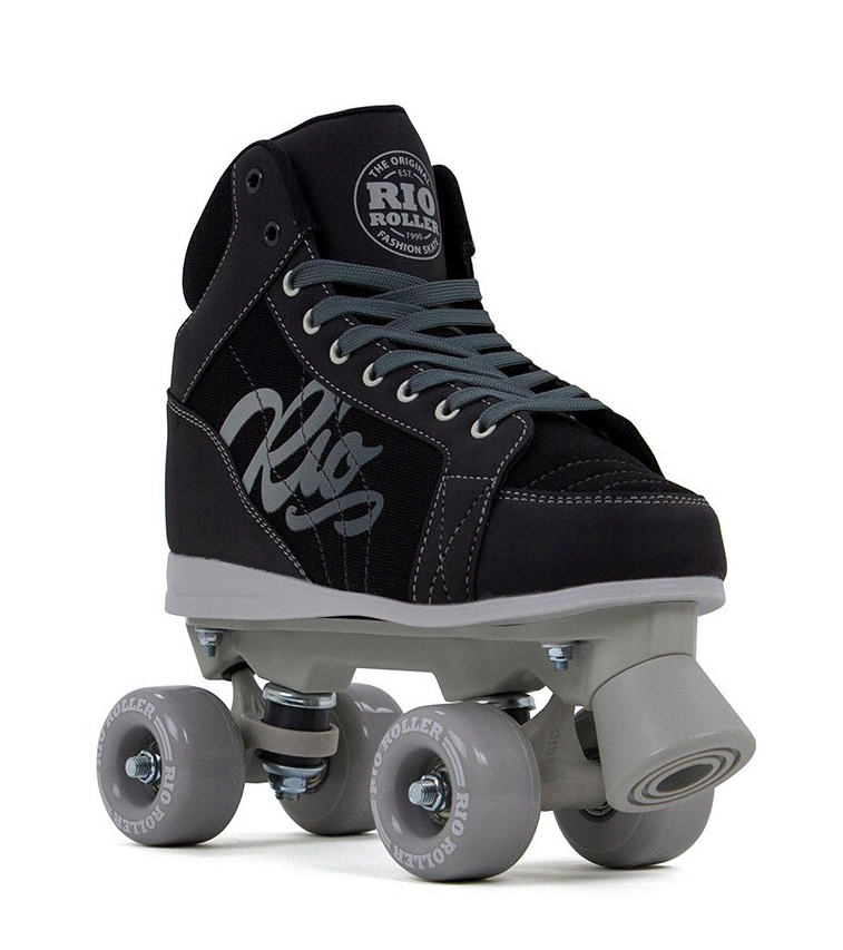 Levně Rio - Roller Lumina Black/Grey - trekové brusle