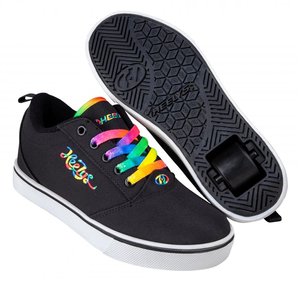 Levně Heelys - Pro 20 - Black/Rainbow Cursive - koloboty