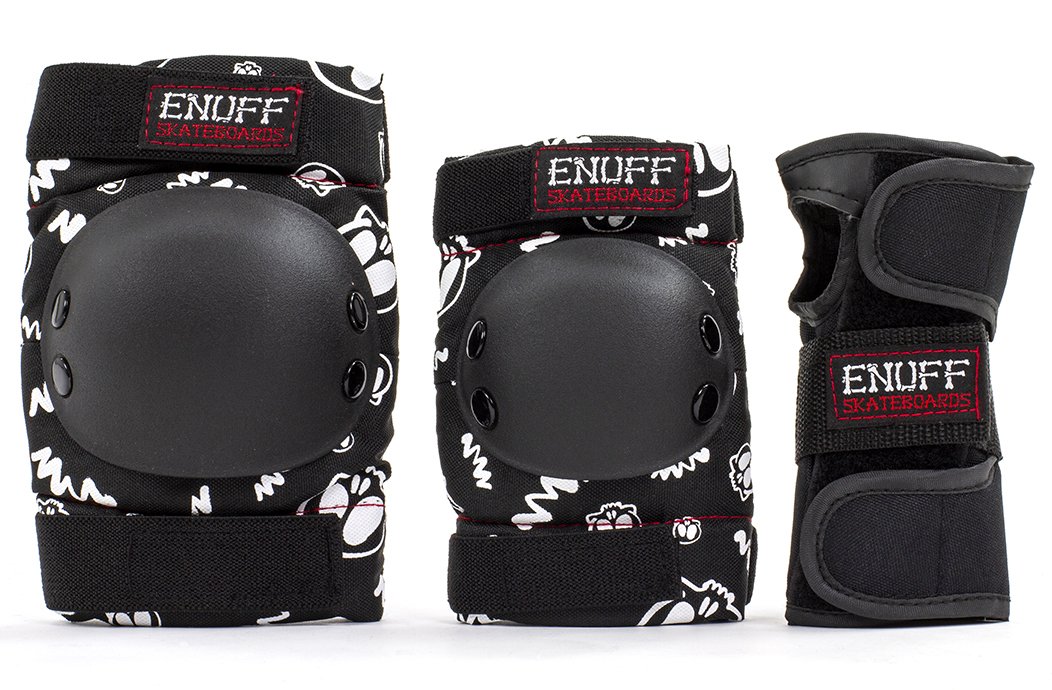 Enuff - Skull Junior Ramp Pad Set - Dětská sada chráničů