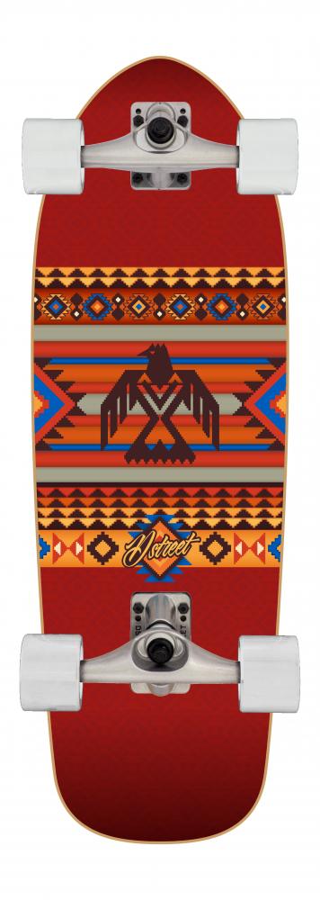 Levně D-Street - Aztec Baja Multi 29" - surfskate