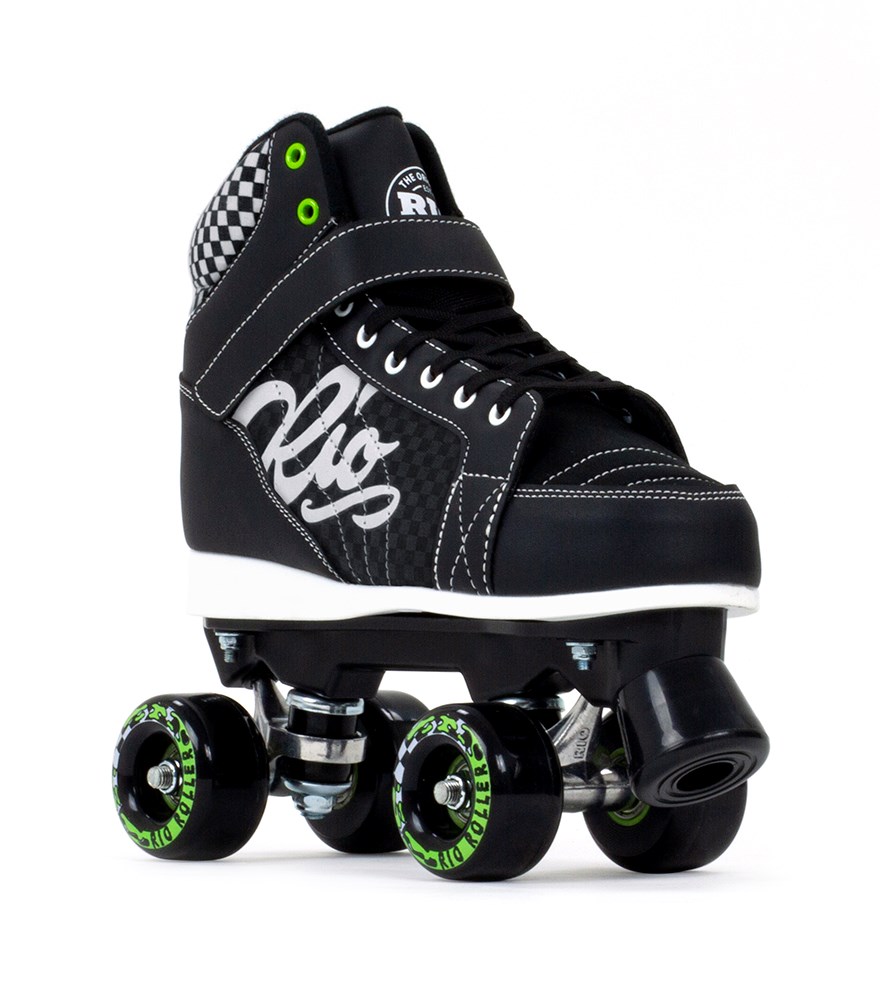 Rio Roller - Mayhem V2 Black - trekové brusle Velikost (brusle): 39.5