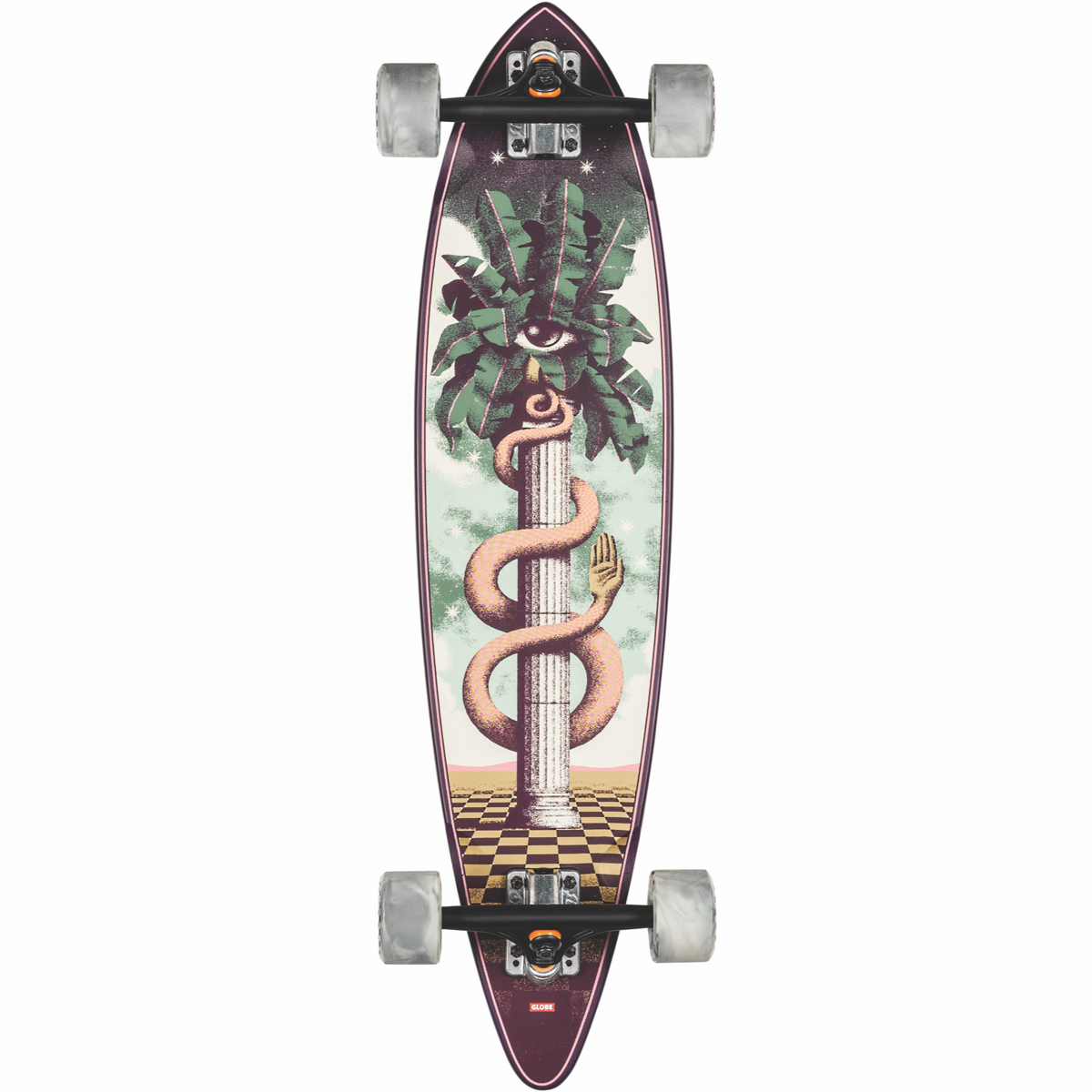 Levně Globe - Pintail 34" Sentinel - longboard