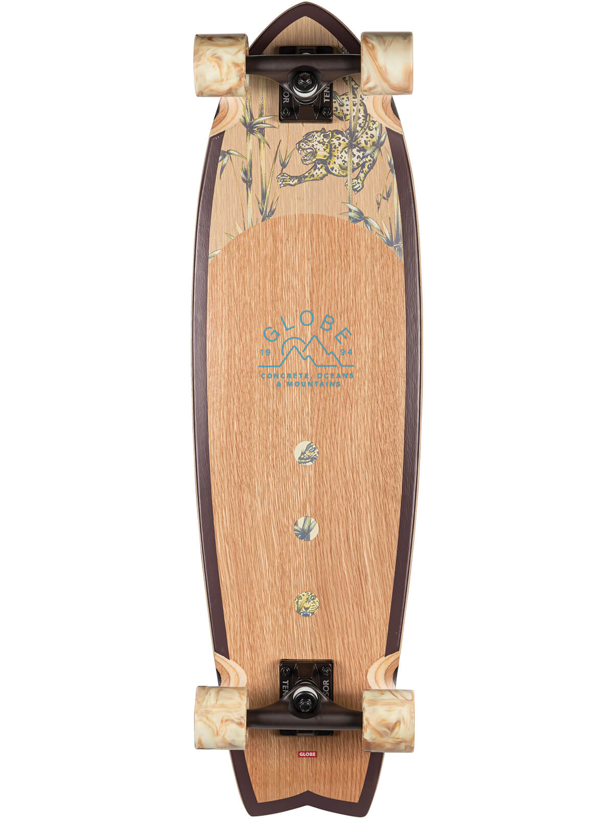 Globe - Chromantic 33" White Oak Jaguar - longboard
