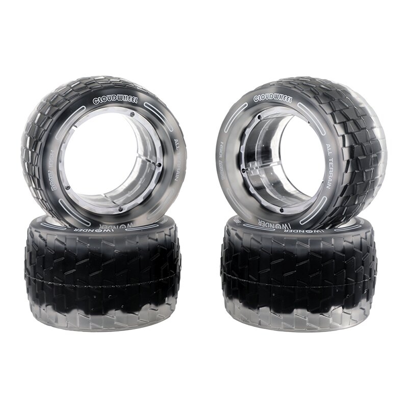 Exway - Cloud Wheel Combo 105 mm - Hub - terénní kola (červená