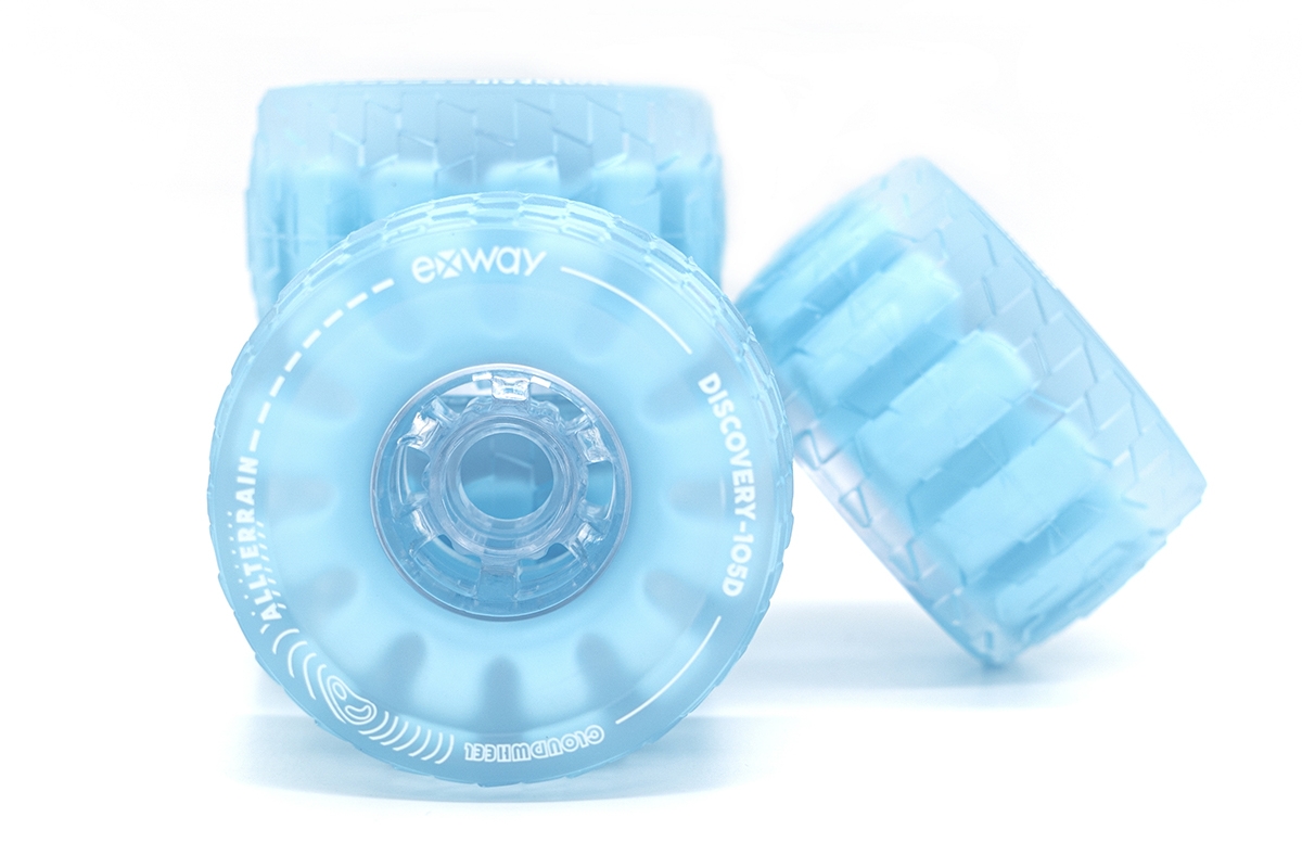 Levně Exway X1 Cloud Wheel 105mm (modrá, 4ks)