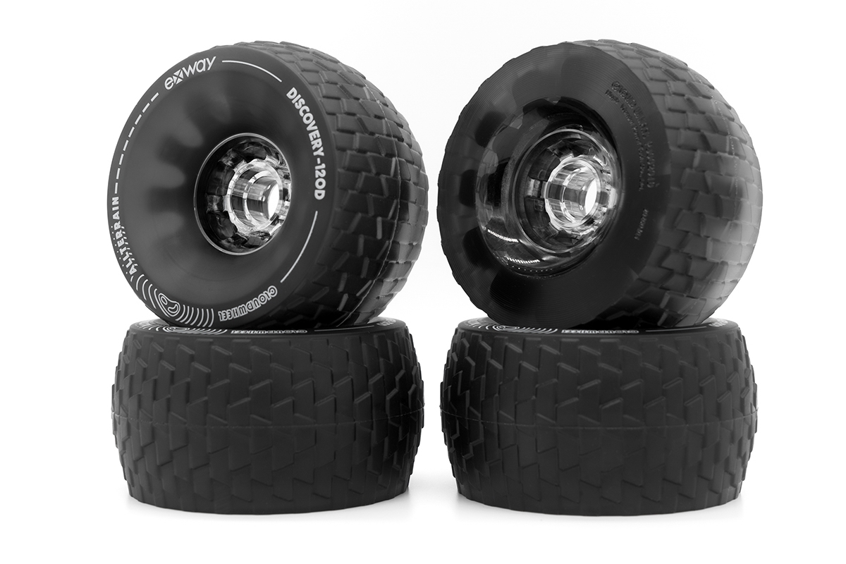 Levně Exway X1 Cloud Wheel 120mm (černá, 4ks)