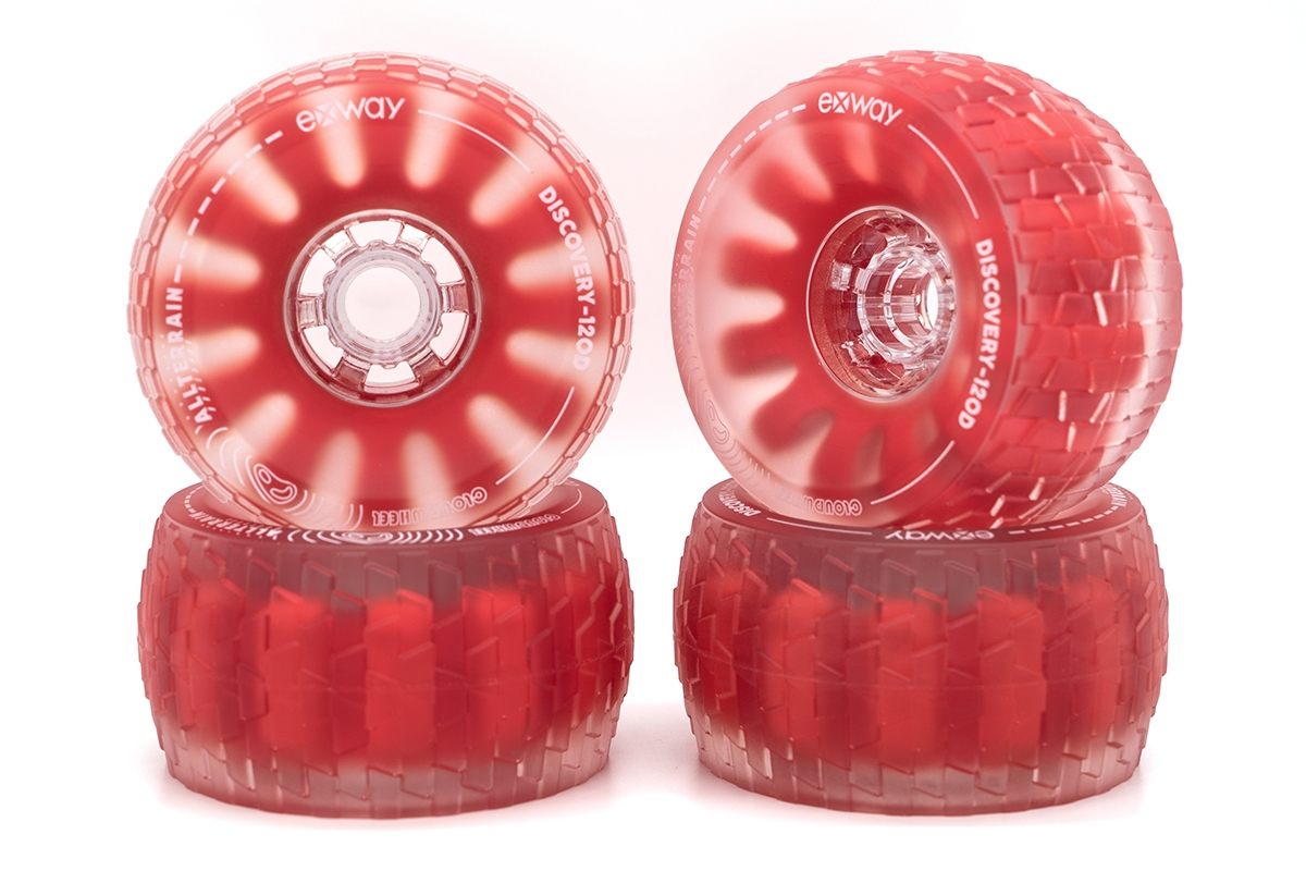 Levně Exway X1 Cloud Wheel 120mm (červená, 4ks)