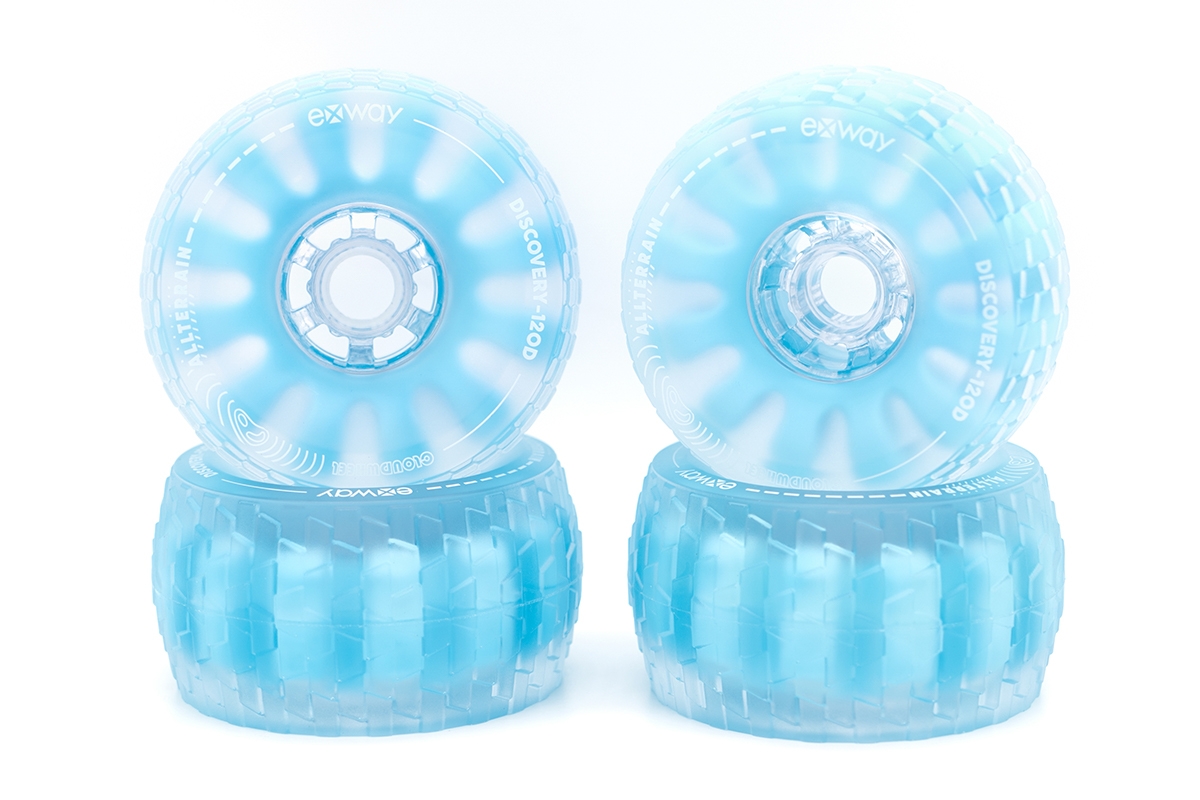 Levně Exway X1 Cloud Wheel 120mm (modrá, 4ks)