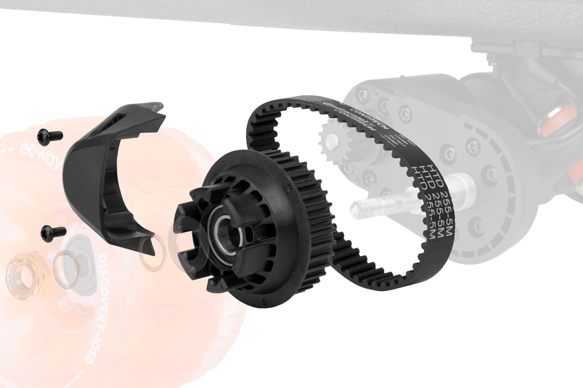 Levně Exway Montážní sada pro Cloud Wheel 100, 105 a 110 mm pro Flex a X1 Max