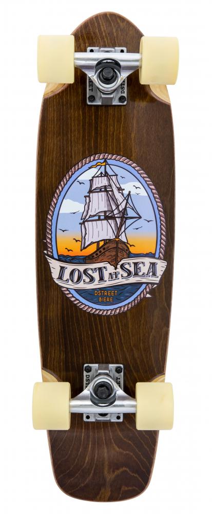 Levně D-Street - Cruiser Lost in sea 26" - longboard