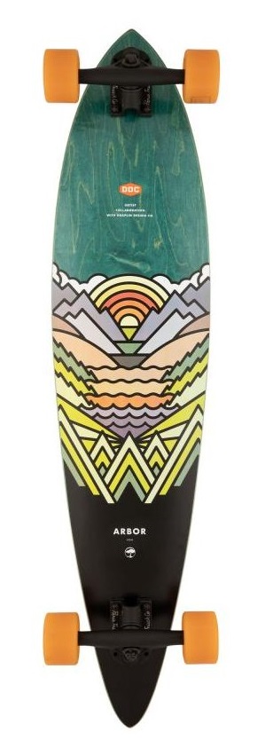 Levně Arbor - ARTIST Fish 37" longboard