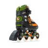 SFR580 SFR Pixel Adjustable Inline Skates GreenOrange Rear