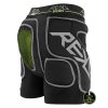 RKD680 REKD Energy Impact Shorts Black Back Angle