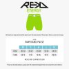 RKD680 REKD Energy Impact Shorts Size Guide