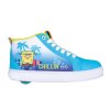 Heelys - Spongebob Racer 20 Mid - Cyan/Lt Lime/Orange - koloboty
