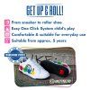 Breezy Rollers - Splash White/Black/Multi - boty s kolečkem