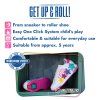 Breezy Rollers - Splash White/Pink - boty s kolečkem