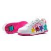 Breezy Rollers - Splash White/Pink - boty s kolečkem