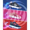 Breezy Rollers - Light Beam Blue/Red - boty s kolečkem
