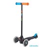 Micro - Mini Classic 3v1 LED black - dětská koloběžka