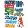 Slamm - Logo Helmet Nebula - helma + samolepky