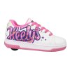Heelys - Split - White/Pink/Grape - koloboty boční pohled