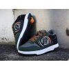 Breezy Rollers - Hero 2 Black/Green - boty s kolečkem