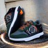 Breezy Rollers - Hero 2 Black/Green - boty s kolečkem