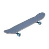 Blueprint - Spray Heart V2 Blue/Silver/Teal 7,5" - skateboard - pohled z profilu