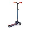 Micro - Maxi Micro Deluxe Pro LED navy-red - Dětská koloběžka - pohled z boku