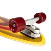 Arbor - Jordan Brazie C7 Yellow/Red 32,5" - surfskate - pohled z profilu
