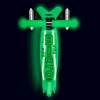 Micro - Mini Deluxe Glow LED Plus Lime - Dětská koloběžka
