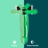 Micro - Mini Deluxe Glow LED Plus Lime - Dětská koloběžka