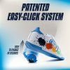 Breezy Rollers - Splash White/Light Blue - boty s kolečkem