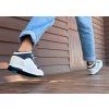 Breezy Rollers - Skater White/Black - boty s kolečkem