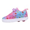Heelys X2 Pro 20 X2 - Cyan/Pink - koloboty - pohled z boku