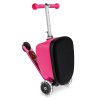 Micro - Luggage Junior Patch & Play Růžový - Kufr a koloběžka v jednom