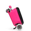 Micro - Luggage Junior Patch & Play Růžový - Kufr a koloběžka v jednom - složený