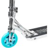 Core - SL3 Chrome/Teal - Freestyle koloběžka v chromovaném provedení