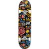 Element - Motif 8" Black - Skateboard ideální do skateparku i na ježdění do školy
