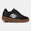 Heelys - Goleeh - Black/White/Gum - koloboty v černé barvě
