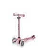 Micro - Mini Deluxe Rock & Go LED Rose - koloběžka 6v1