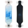 Atom - 39" Drop Deck - Blue Triangles - longboard