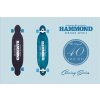 Hammond Longboards - Twin Tip 40" longboard