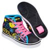Heelys - Veloz Black/Rainbow/Scribble - koloboty