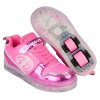 Heelys - X2 Boom Lighted Fuchsia/Pink/Silver/Hearts - koloboty